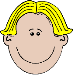 Smiley Clipart Child - Blonde Hair Cartoon Boy - Png Download - Full Size  Clipart (#62352) - PinClipart